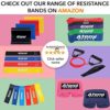 Exercise Bands for Physical Therapy (Sold Singly) | Resistance Band for Yoga | Long Resistance Bands for Working Out | Elastic Band for Exercise at Home | Yoga Stretching Band - Image 7