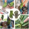 Leather Work Gloves for Men & Women, Cowhide Gardening Gloves Utility Work Gloves, Mechanic Construction Driver Gloves - Image 7
