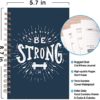 Fitness Journal for Men Workout Planner Tracker for Weight Loss Exercise Lifting for Women Exercise Log Book Gym Bodybuilding Progress Daily Food Diary Meal Planner Health & Wellness Planner,Blue - Image 5