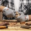 NoCry Cut Resistant Gloves with Grip Dots - High Performance Level 5 Protection, Food Grade. Size Medium, Complimentary eBook Included! - Image 3