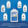 SmartyPants Daily Gummy Multivitamin Adult: Vitamin C, D3, & Zinc for Immunity, Omega 3 Fish Oil (DHA/EPA), Iodine, Choline, Vitamin B6, E, B12, 180 count (30 Day Supply) - Image 3