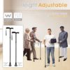 Walking Cane for Women Folding Cane for Men Led Lights Cane with a Help Handle Lightweight and Adjustable Walking Stick for Seniors & Adults,Portable Hand Walking Stick - Image 3