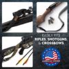 TLO Outdoors Paracord Gun Sling - Tactical 2-Point Rifle Sling, Extra Wide, Adjustable Strap with Swivels for Rifle, Shotgun, and Crossbow for Hunting, Shooting, Gun Safety (550 Rated Nylon) - Image 7