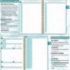 Fitness Journal, Exercise Log Book with Calendars, Undated Workout Planner to Track Weight Loss, Fitness, Training and Bodybuilding Progress,Personal Health Tracker 52 weeks,Pocket, Pen Loop (8.5x5.7") - Image 2