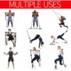 AMFRA Resistance Band Set with Handles, Adjustable Fitness Resistance Bands & Pilates Bar for Full Body Workout Resistance Training Pilates and Home Workout Kit with Workout Guide and 35 Demo Videos - Image 4