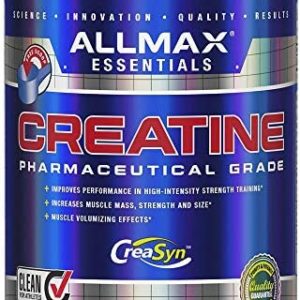 ALLMAX Nutrition - Creatine Monohydrate, Micronized Creatine Powder for Strength and Muscle Recovery, Gluten Free & Fast Absorbing 400g