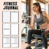 Fitness Journal for Women & Men, Workout Journal, Workout Log Book - Good Gym & Workout Accessories For Women & Men, Including Food Journal, Wellness Journal & Planner, Blue - Image 3