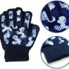 Evridwear Kids Boys Winter Gloves 4-14 Years,3 Pairs Girls Kid Knit Stretchy Grip Warm Magic Glove for Children - Image 3