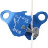 UTSGFR Climbing Ascender Fall Protection Belay Device Aluminum Magnesium Alloy for 10-12mm Climbing Rope for Rock Climbing Mountaineering Tree Caving Rescue - Image 6