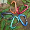 FresKaro 5pcs Nano Carabiner Clips, 8kN 1798lbs, Small Sturdy, Reliable Time-Tested Strong Spring Wiregate, Choice of 5colors - Image 7