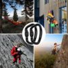 Paliston Locking Carabiner - 25kN 5600lb Climbing Carabiner Screw Gate D Shape Carabiner - Image 6