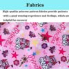 Ledhlth Princess Kids Arm Sling for Girls Shoulder Injury Pink Cute Toddler Shoulder Sling for Broken Arm Padiatric Elbow Wrist Sling for Torn Rotator Cuff (Kids S) - Image 3