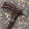 Fancy Handmade Walking Cane for Men - Eagle - Unique Designer Wood Cane Fashionable Walking Stick - Image 9