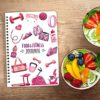 Food Nutrition Fitness Journal Weight Loss Wellness Workout Calorie Counter Log Diary Notebook Planner Diet Meal Exercise Training Health Tracker 6.1" x 8.5" Christmas Gift - Image 7