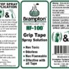Brampton HF-100 Golf Grip Tape Solvent, Non-Toxic and Non-Flammable Spray Solution - Image 3