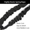 Traditional Sling for Outdoor Sports,Two Point Rifle Sling with Shoulder Pads,Premium Nylon Gun Sling Black - Image 3