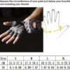 Workout Gloves,Weight Lifting Fingerless Gym Exercise Gloves,Men's and Women's Anti-calluses Must-Have Fitness Gloves, Lightweight and Breathable - Image 6