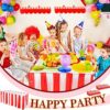 3D Awning Wall Decorations and Stripe Table Skirts Cardboard Awning Tent Decors for Doors Window Classroom Concession Room Carnival Circus Party Decorations (Red White, 3 Pieces) - Image 6