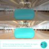 CZGBRO Air Roller Air Spot Gymnastics Air Barrel, Air Mat Tumble Track Gymnastic Equipment Inflatable Tumbler Backbend Trainer with Electric Pump for Yoga Cheerleading Home & Water Use - Image 5