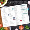 Clever Fox Weekly Meal Planner - Weekly & Daily Meal Prep Journal with Shopping and Grocery Lists for Menu Planning, Healthy Diet & Weight Loss Tracking, Lasts 1 Year, Undated , A5 - Light Pink - Image 3