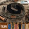 TLO Outdoors Paracord Gun Sling - Tactical 2-Point Rifle Sling, Extra Wide, Adjustable Strap with Swivels for Rifle, Shotgun, and Crossbow for Hunting, Shooting, Gun Safety (550 Rated Nylon) - Image 4