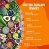 Adult Multivitamin Gummies Extra Strength Immune Support with Zinc, Vitamins D3 and C - Natural Complete Daily Gummy Vitamin Supplement - Vegetarian Multi for Men and Women, Non-GMO - 120 Gummies - Image 4