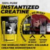 Instantized Creatine Monohydrate Gains in Bulk, Worlds First 100% Soluble Creatine for Strength, Performance, and Muscle Building (100 Servings) - Image 2