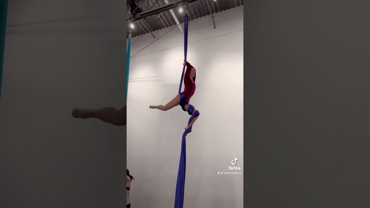 Try this aerial silks drop! #shorts #aerialsilks - AerialFitness
