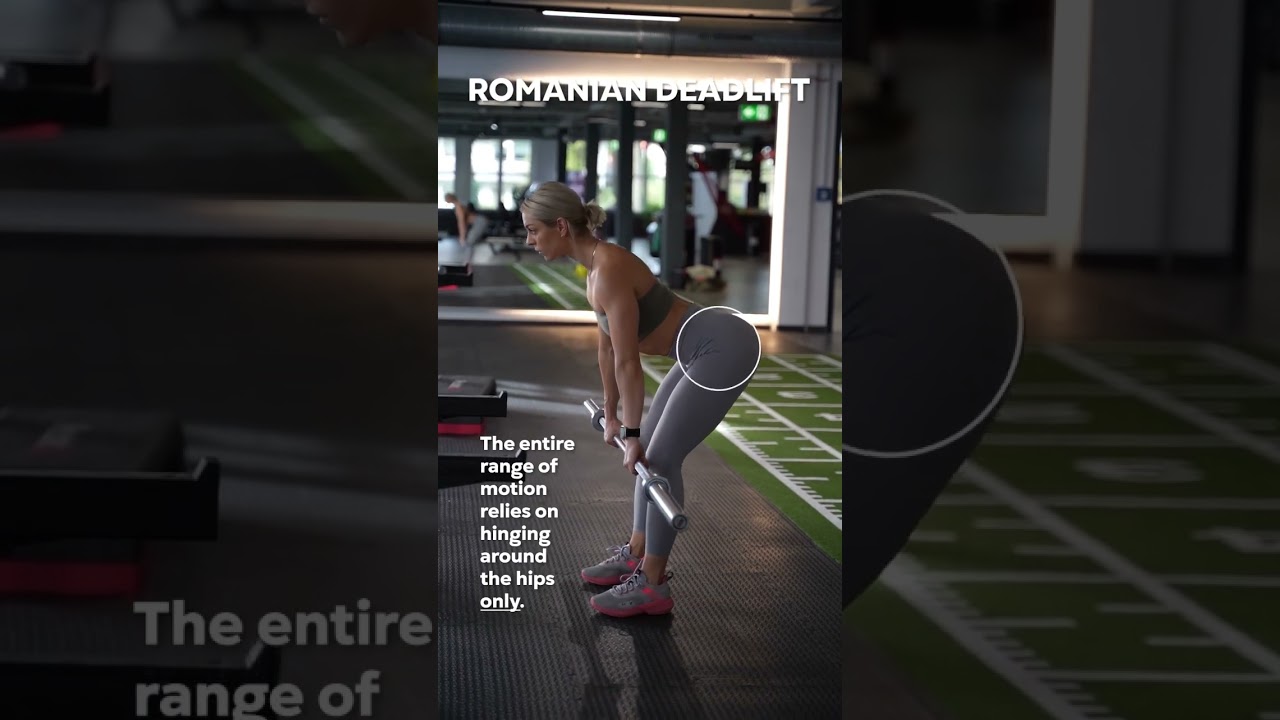 Know and feel the difference! DEADLIFT vs. RDL 🔥🫶🏻 deadlift rdl