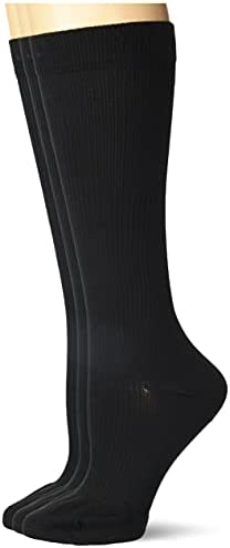Dr. Scholl's Women's Travel Compression Knee High Socks - 3 Pair Packs