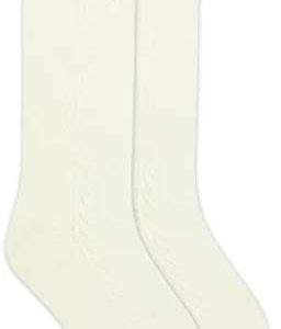Jefferies Socks Girls' Pointelle Bow Knee High Socks 1 Pack