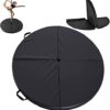 Pole Dance Mat, Foldable Round Thick Pole Dance Mat Safety Crash Pad，Gymnastics Sports Dance Fitness Yoga Beginner Anti-Fall Anti-Skid Protection Mat - Image 4