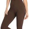 Kotii Women's Soft Full Length Leggings High Waist Ankle Length Leggings Pants Tights - Image 5
