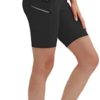 ODODOS Workout Shorts for Women, 4"/ 8" High Waist Running Yoga Exercise Cycling Hiking Biker Shorts with Pockets - Image 5