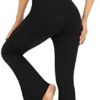 we fleece Women's Casual Bootleg Yoga Pants - Flare Leggings for Women High Waisted V Crossover Workout Pants - Image 2