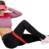 Resistance Bands(Pack of 5) Range of Elasticity Skin-Friendly Yoga Pilates Strips, Body Stretching, Weight Training, Whole-Body stabilizing Exercises, Compound Work Outs (Grey Shade) - Image 8