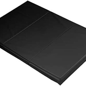 We Sell Mats 4 ft x 6 ft Gymnastics Mat, Folding Tumbling Mat, Portable with Hook & Loop Fasteners