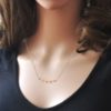 Girls Gift Plated Necklace Pendant Necklace Flower Gold Birthday Chain Daisy Exquisites Pendant Ladies Necklace Adjustable Necklaces & Pendants Rosary Necklace - Image 6