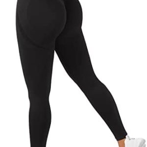 RUUHEE Women Scrunch Butt Lifting Seamless Leggings High Waisted Booty Workout Yoga Pants