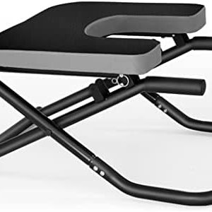 Home Handstand Foldable Handstand Yoga Handstand Indoor Fitness Equipment (Color : Black, Size : 77.5 * 48.5 * 36.5cm)