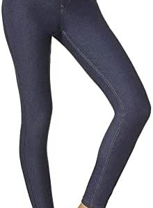 HUE Women's Essential Denim Leggings