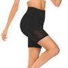 VOEONS Mesh Biker Shorts Women with Pockets High Waist Spandex Workout Shorts Gym Yoga Compress Shorts for Women - Image 6