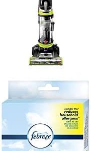 Bundle of BISSELL 2252 CleanView Swivel Upright Bagless Vacuum with Swivel Steering+ BISSELL Febreze Style 1214 Cleanview & PowerGlide Pet Replacement Filter - 12141, Blue
