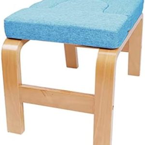 Yoga Stool Multifunctional Handstand Home Handstand Yoga Exercise Fitness Equipment (Color : Blue, Size : 57 * 38 * 39cm)