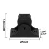 Sidasu Iron Baluster Swivel Shoes Baluster Shoes with Screw Iron Baluster Shoes Angle for 1/2" Square Iron Balusters Set of 20 - Image 4