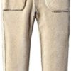 Yeokou Womens Sherpa Lined Sweatpants Winter Athletic Jogger Fleece Pants - Image 7