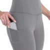 SOCIALA Womens High Waist Biker Shorts with Pockets 12" Workout Running Short - Image 2