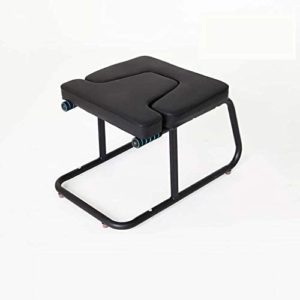 AHXF Headstand Stool,Stand Yoga Chair,Yoga Headstand Bench,Home Use Inversion Stool, Weight Capacity Ideal for Workout &Yoga Practice-Stress Relieve and Body Building-Steel Frame (Color : Black)