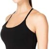 Sunzel Workout Tops for Women Longline Strappy Sport Bra Crop Tank for Yoga Gym - Image 4