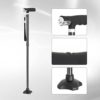 BeneCane Walking Cane for Women Folding Cane for Men with Two Led Lights Quad Cane with Stable Base Lightweight and Adjustable Walking Stick. - Image 5